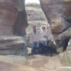 Framed by Brimham Rocks