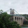 A view of the Menai Bridge on route to Anglesey