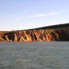 The multi coloured sands of Alum Bay, IOW
