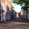 Dam Street in the heart of Lichfield, Staffordshire