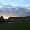 Royal Crescent & The Welkin at dusk, Bath, Somerset