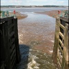 The River Humber from Ferriby Sluice, Lincolnshire
