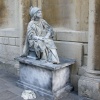 Street entertainer in Bath, Somerset