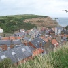 Rooftops of Staithes, in North Yorkshire