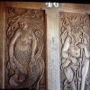 Admiral Benbow - pub door 1968, Penzance, Cornwall