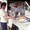 Local crab stall, Penzance, Cornwall