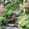 A water fall in Newby Hall Gardens