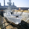 Monitor M33, Built in 1915, Now in dry dock at Portsmouth, Hampshire
