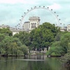 London Eye across the Serpentine, London
