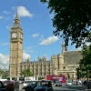 Parliament Square and Big Ben in London