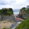 The Island and Bridge at Newquay, Cornwall