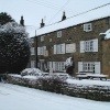 Winter in Rosedale Abbey, North Yorkshire