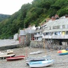 Cottages at Clovelly in Devon