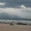 Surfers on Inch Beach in Dingle, Ireland