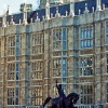 Statue of Richard the Lionheart outside Parliament House  1990