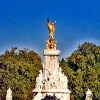Victoria Memorial outside Buckingham Palace  1990