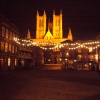 Cathedral at night