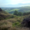 Views over Curbar, Derbyshire