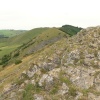 The summit of Thorpe Cloud, Peak District, Derbyshire