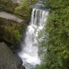 Sgwd yr eira waterfall near Ystradfellte, Powys