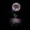 Fireworks out at Sea, Sandbanks, Poole, Dorset