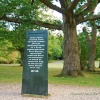 The Rufus Stone in the New Forest, Hampshire.