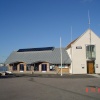 The new lifeboat station at Mudeford, Dorset