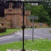 Oxborough village Sign in Norfolk