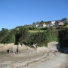 Low tide in the bay at Combe Martin, Devon