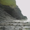 Cave Entrance On Clarach Bay