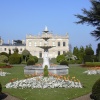 Fountain and Hall at Brodsworth Hall, South Yorkshire