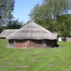 Hut at Iceni Village & Museum in Cockley Cley, Norfolk