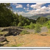 Ashness bridge overlooking Derwentwater in the lake district