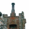 Fireplace at Framlingham Castle, Framlingham in Suffolk