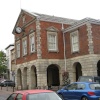 In the town square, Great Torrington, Devon