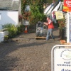 Delivering the Goods in Clovelly, Devon