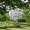 View of Cotehele, Cornwall, from the garden