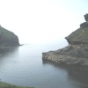 Boscastle Harbour entrance, Cornwall