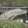 Above the harbour at Boscastle, Cornwall