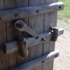Door latch, West Stow Country Park, West Stow, Suffolk