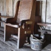 Village Hall interior, West Stow Country Park, West Stow, Suffolk