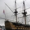The stern section of HMS Victory