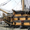 The bow section of HMS Victory.