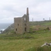 Mine remains at Botallack, Cornwall