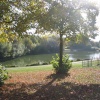 Boating Lake in Autumn, Fairlands Valley Park, Stevenage, Hertfordshire