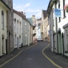 Narrow Street! Worth a look! Axbridge, Somerset