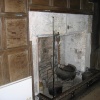 Fireplace at King John's Hunting Lodge, Axbridge, Somerset