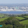 Sea and Fields Overlooking Plymouth, Devon