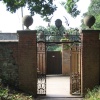 Entrance to walled garden at Tyntesfield, Wraxall, Somerset