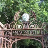 Entrance to walled garden at Tyntesfield, Wraxall, Somerset